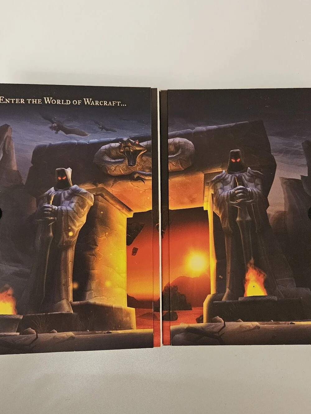 World of Warcraft PC Game Box Fantasy Artwork Original Big Box Edition Complete